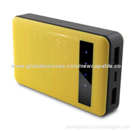 2A input power bank, dual outputNew